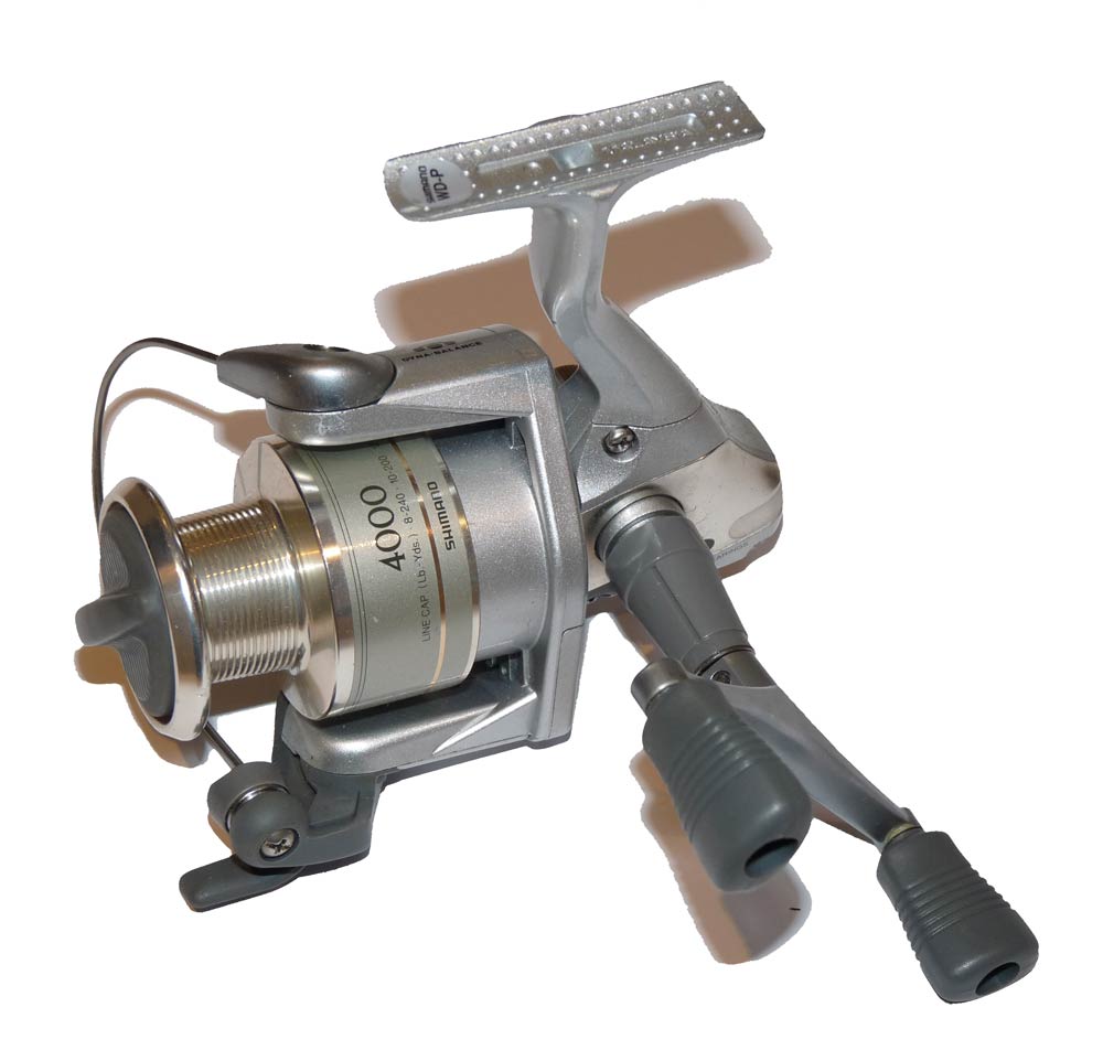 Shimano Spirex 4000FB ball bearing fixed spool reel Shimano Spirex 4000FB ball bearing fixed spool reel