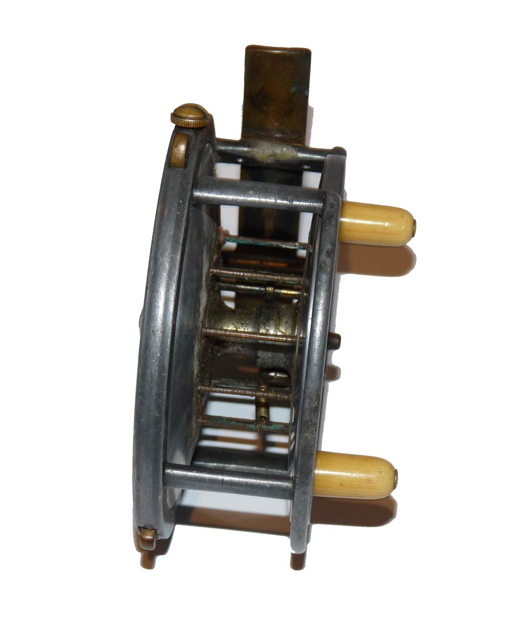 Hardy The Silex 4″ alloy casting reel factory rim cut out cross bar - Image 2
