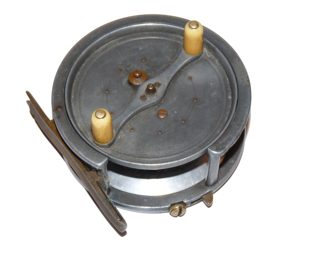 Hardy The Silex 4″ alloy casting reel factory rim cut out cross bar - Image 7