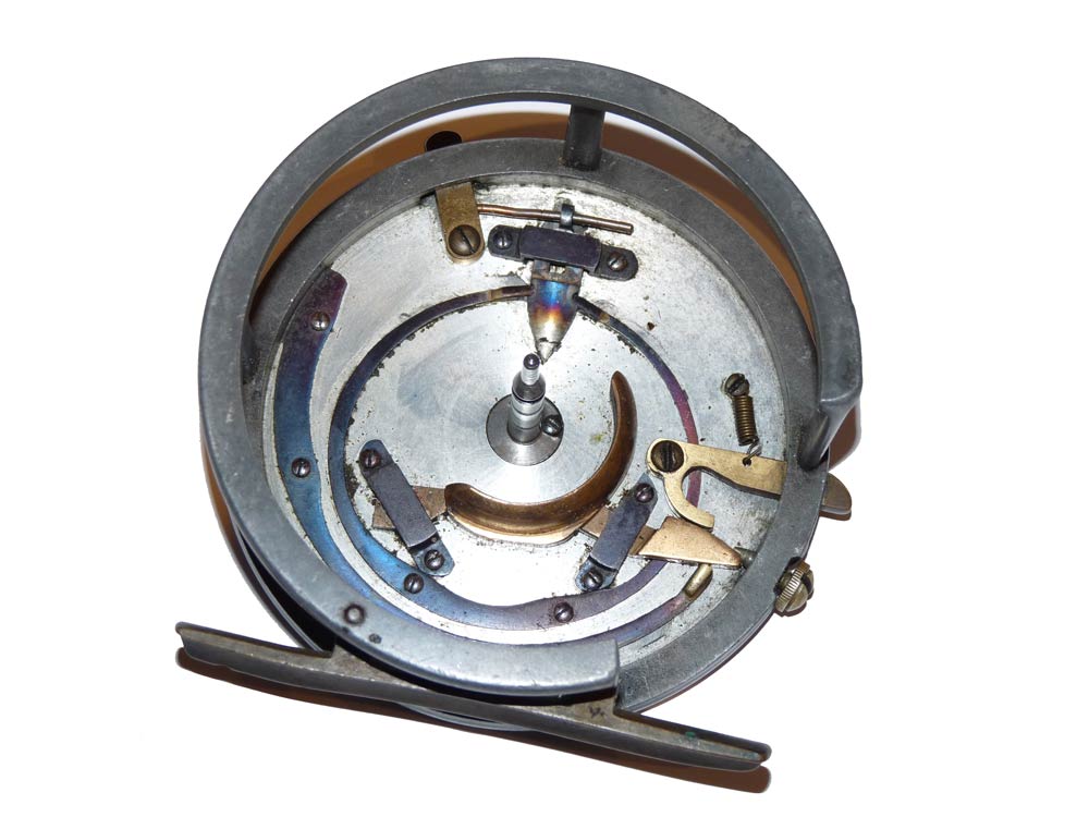 Hardy The Silex 4″ alloy casting reel factory rim cut out cross bar - Image 8