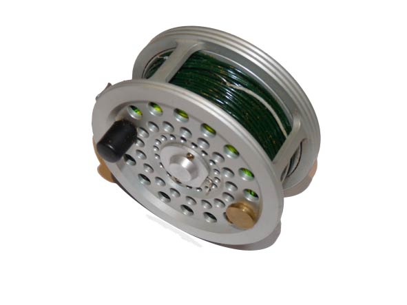 Sharpe's of Aberdeen the 'Don' alloy salmon fly reel 4.25" diameter