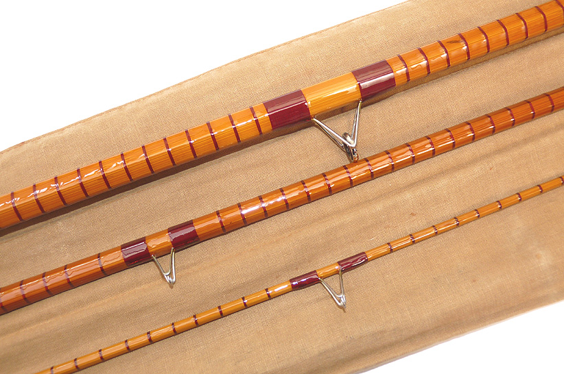 B James & Son, London, England Avocet 11’3” three piece split cane rod, refurbished by Edward Barder. - Image 4