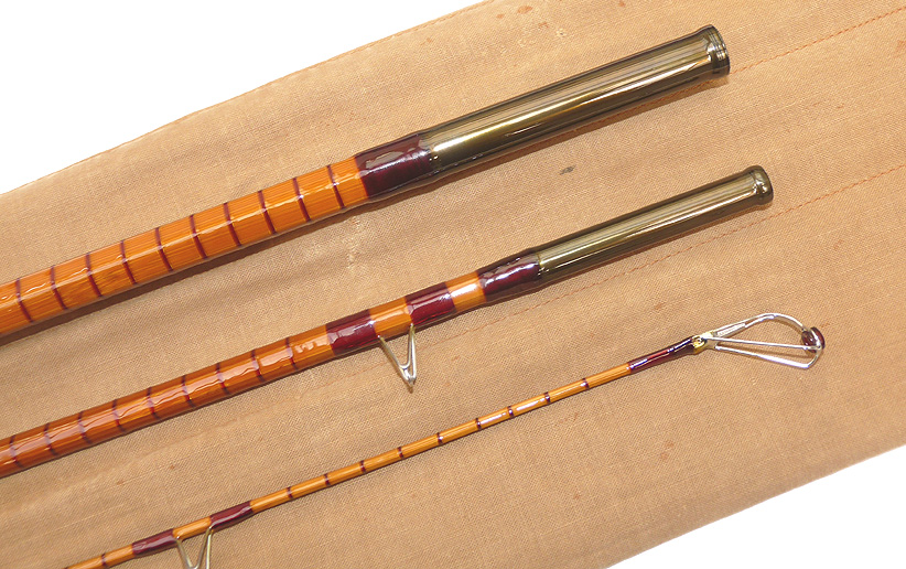 B James & Son, London, England Avocet 11’3” three piece split cane rod, refurbished by Edward Barder. - Image 3
