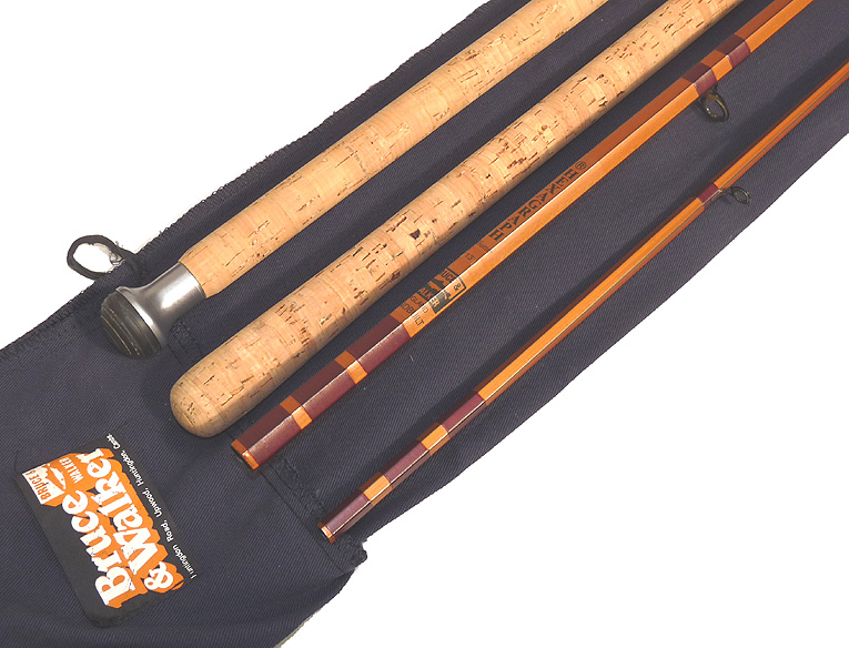 Bruce & Walker Hexagraph Trotter 13' carbon coarse fishing rod, twin butt, split cane finish
