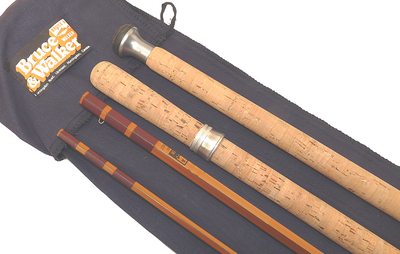 Bruce & Walker Hexagraph Trotter 13' carbon coarse fishing rod, twin butt, split cane finish - Image 3