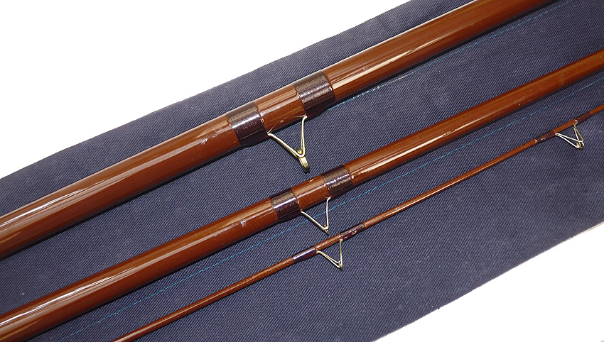 Bruce & Walker CTM14, 14’ 3-piece hollow glass match or float rod,mint in bag, vintage fishing - Image 6