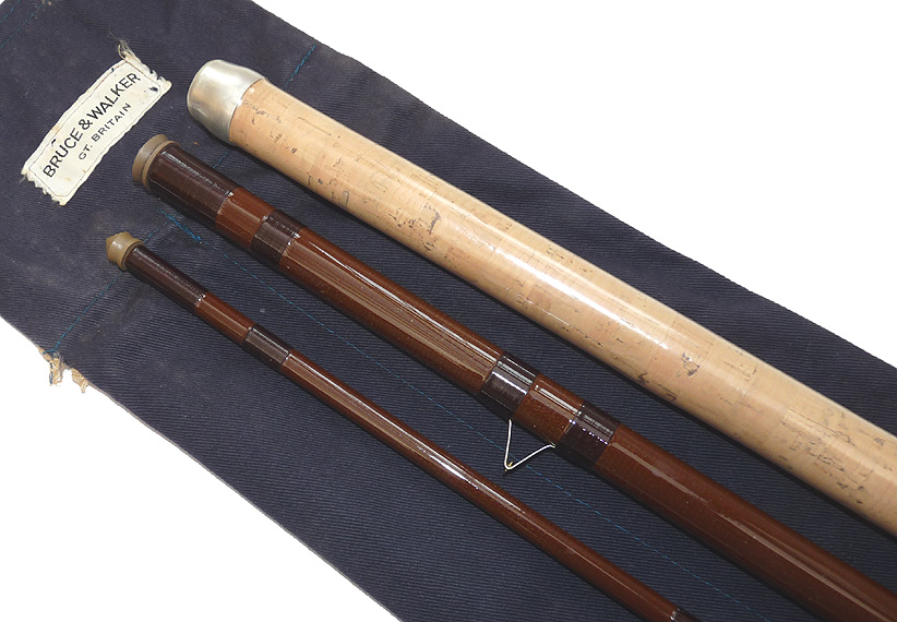 Bruce & Walker CTM14, 14’ 3-piece hollow glass match or float rod,mint in bag, vintage fishing - Image 5