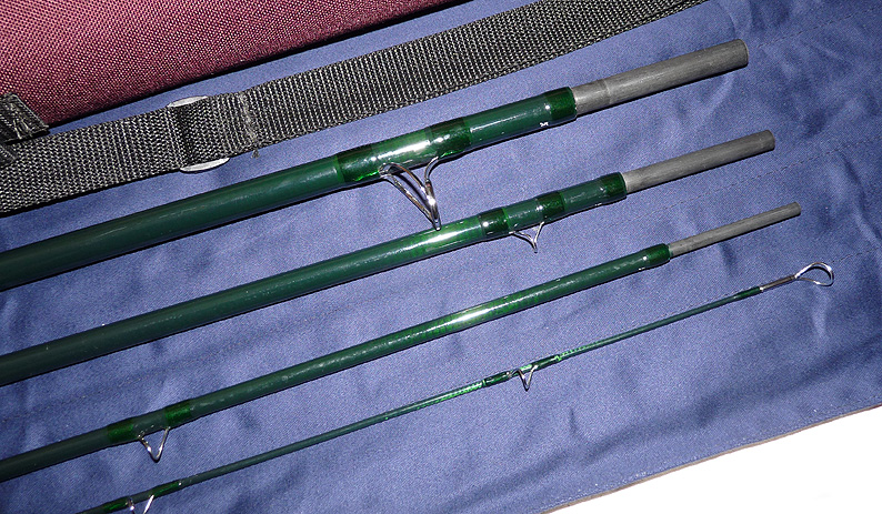 Hardy Gem Salmon 14' four piece carbon salmon fly rod #9 Spey Tweed Dee with bag + tube - Image 4