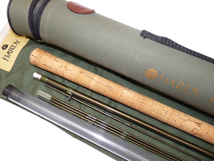Hardy Marksman Ultralite Bomb Rod 10' two piece + 4 carbon tips, bream tench silvers. bag + tube - Image 3