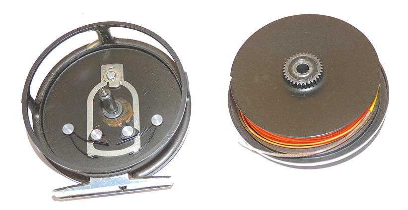 Hardy Marquis #7 fly reel with Greys Wakesaver WF7 Int fly line +