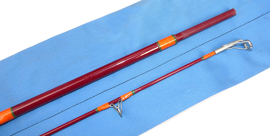 Norcro the Bickton Salmon Spinner 9' two piece hollow glass custom built rod salmon pike carp stalking - Image 4