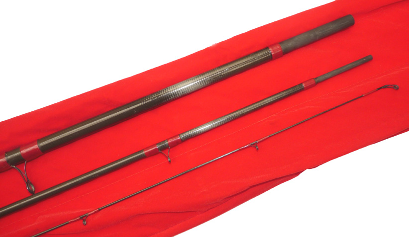 Normark Microlite Match 13' three piece carbon float match rod, best condition with bag - Image 4