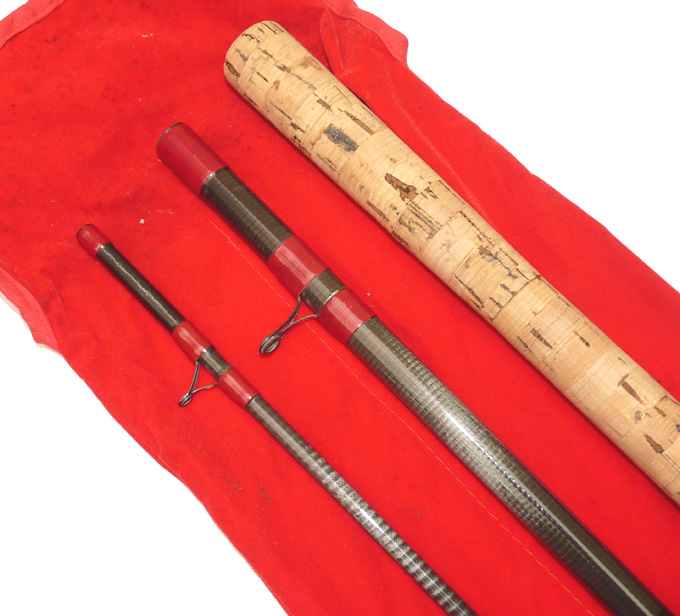 Normark Microlite Match 13' three piece carbon float match rod, best condition with bag - Image 5