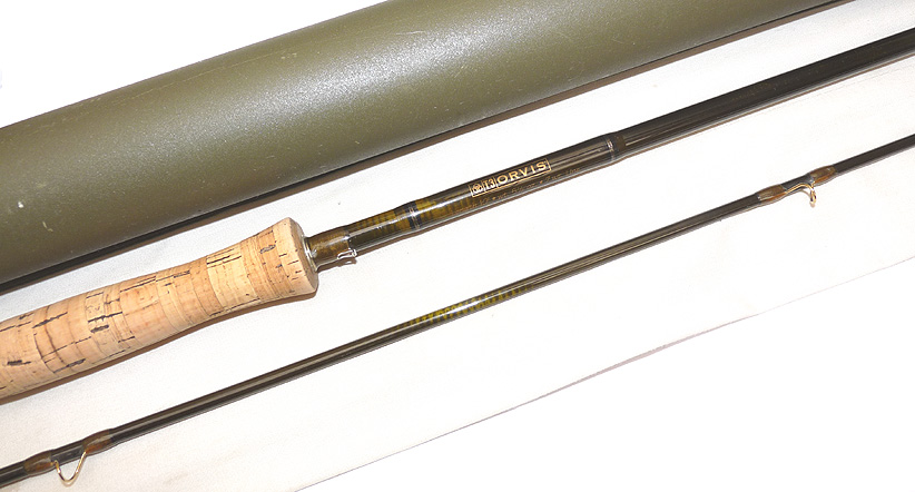 Orvis USA T3-10’ two pce carbon trout fly rod #7 Mid Flex, bag + Tube for lake and river - Image 5