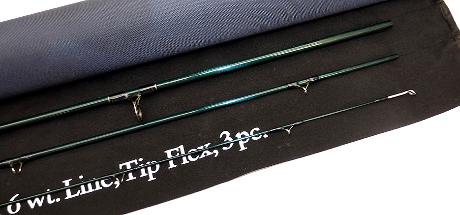 Orvis Western 2, 9'6" two piece carbon trout fly rod #6, Tip Flex with bag and tube - Image 4