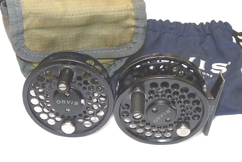 Orvis Battenkill BBS11 Made in England 2.75” trout fly reel + s/spool + case