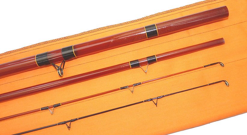 Shakespeare Alpha Polyestel International 13' three piece match rod+ Alpha Super Tip. mint - Image 3