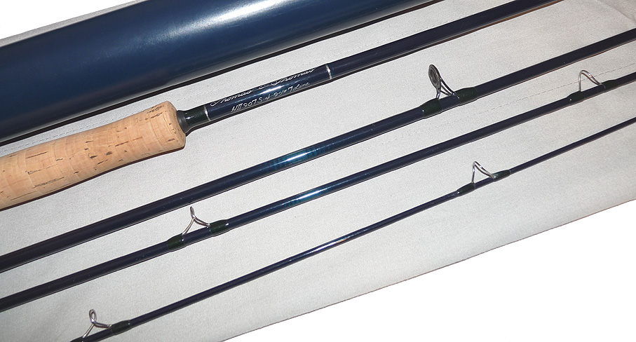 Thomas and Thomas H2907S-9' 4 piece carbon fly rod, bag and tube for trout + bonefish fly fishing - Image 5