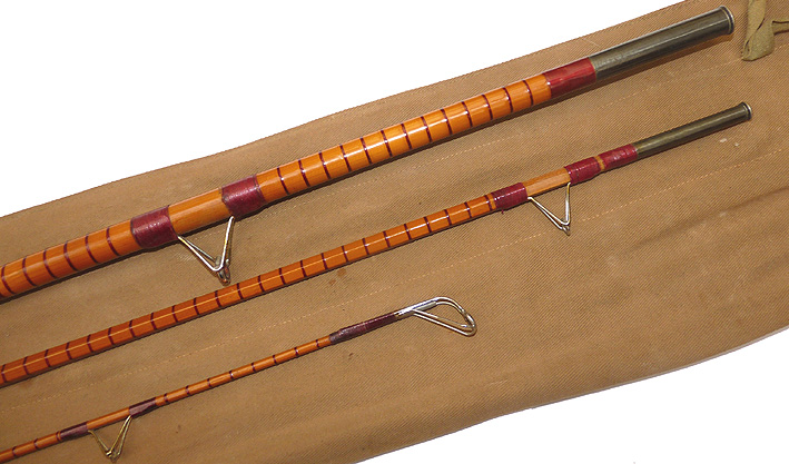 B James and Son Avon Perfection whole cane butt rod, short tip, looks good and fishable - Image 4