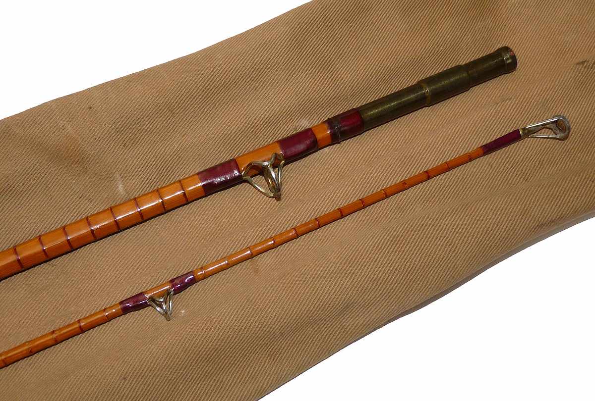 B James Richard Walker Mk4 Avon 10' 2pce split cane rod in fine condition - Image 3