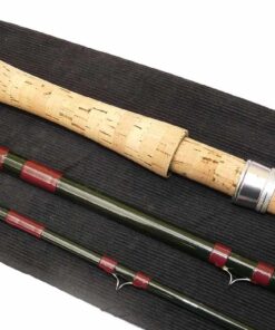 Alternative view of Bruce & Walker salmon 15' 3 pce tubular carbon fly rod #10-12 with bag