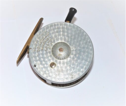 Moulinet Francais Decantelle 4″ Vintage Reel with Silex action rim brake - Image 4