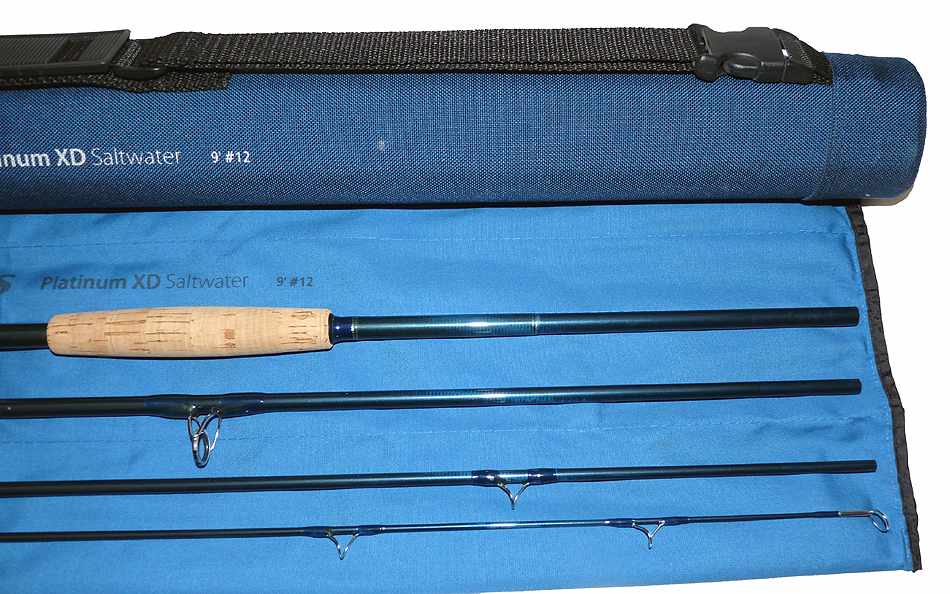 Greys Platinum XD Saltwater 9' 4 pce carbon fly rod with bag and tube, pike - Image 4