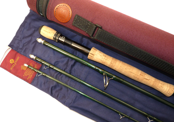 Hardy Ad Swier Pike Teaser 9' 4 pce graphite fly rod #10 with case and Hardy tube - Image 4