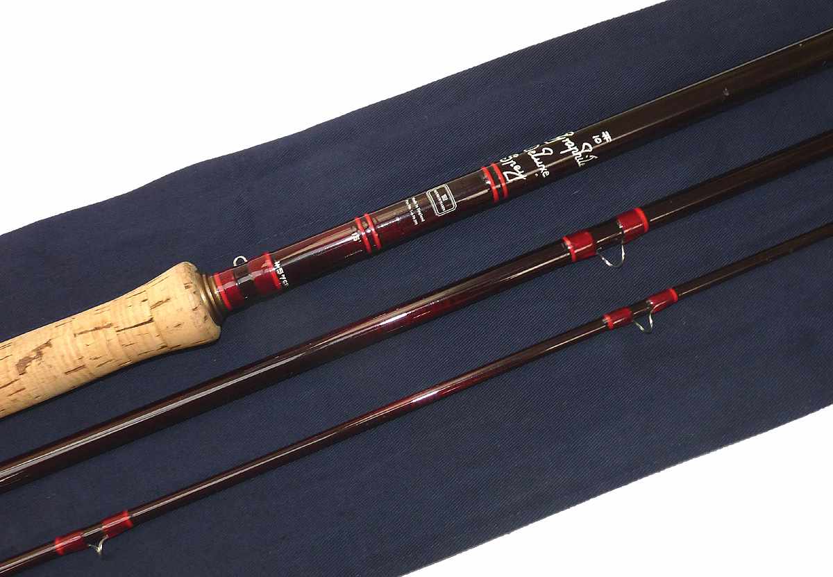 Hardy Graphite Deluxe Spey 15' 3 pce salmon fly rod #10 with Hardy bag