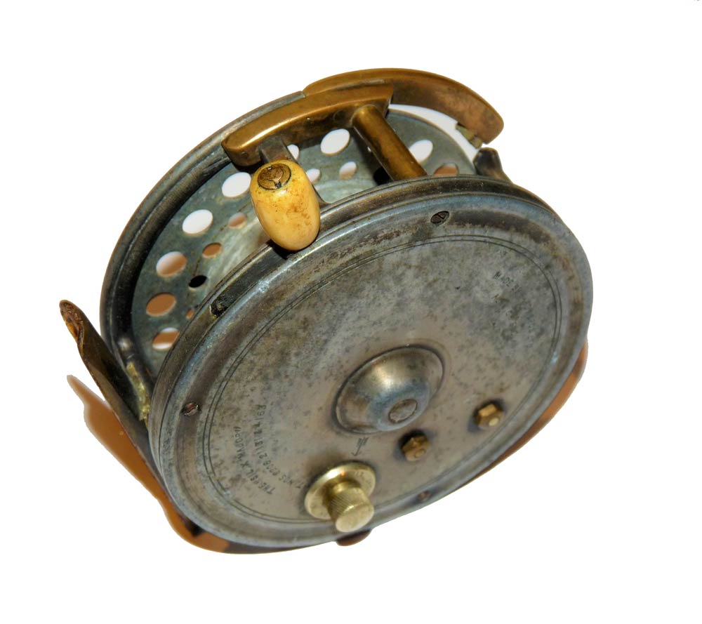 Hardy Silex Major with Auxiliary brake casting reel size 4" rare collector - Image 2