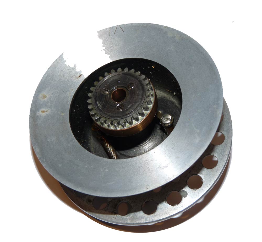 Hardy Silex Major with Auxiliary brake casting reel size 4" rare collector - Image 7