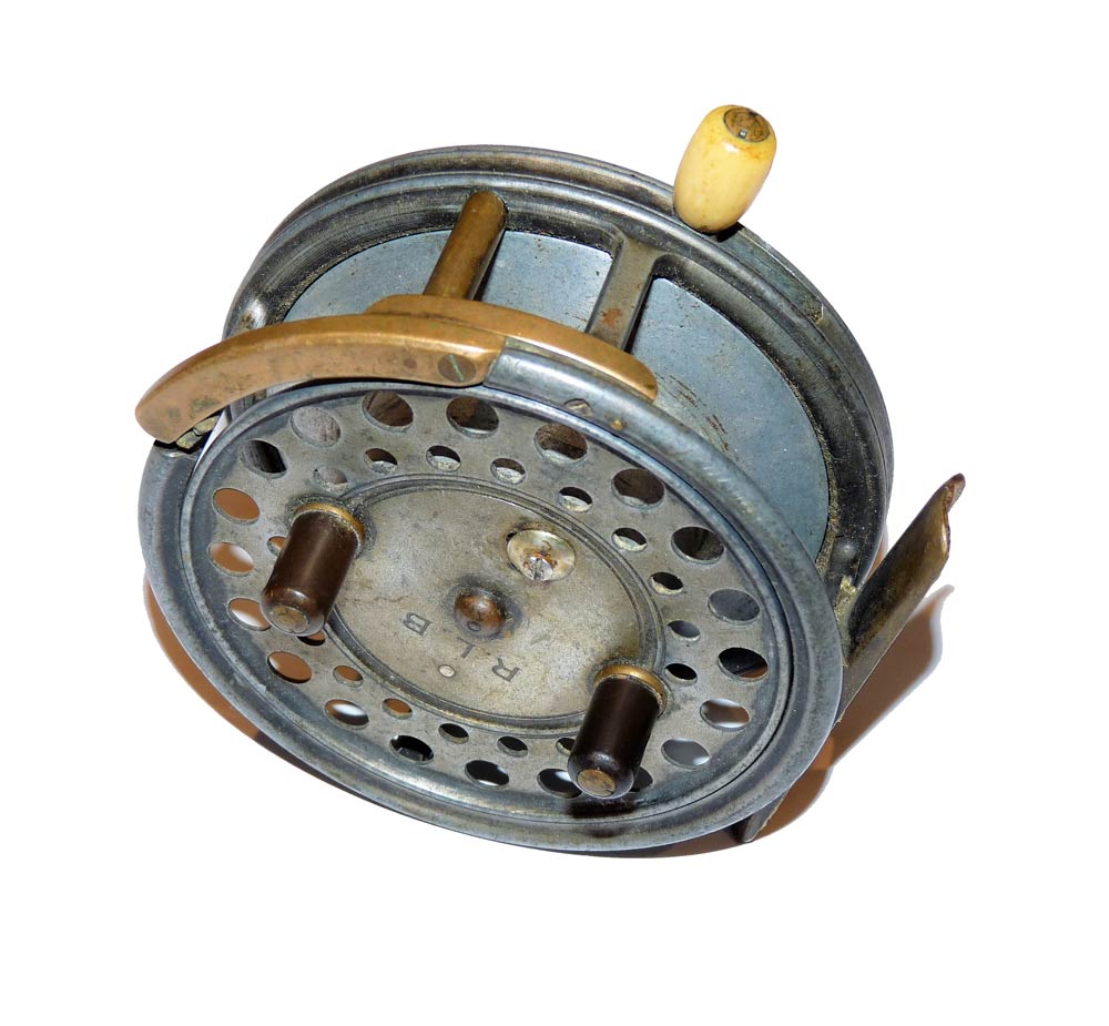 Hardy Silex Major with Auxiliary brake casting reel size 4" rare collector