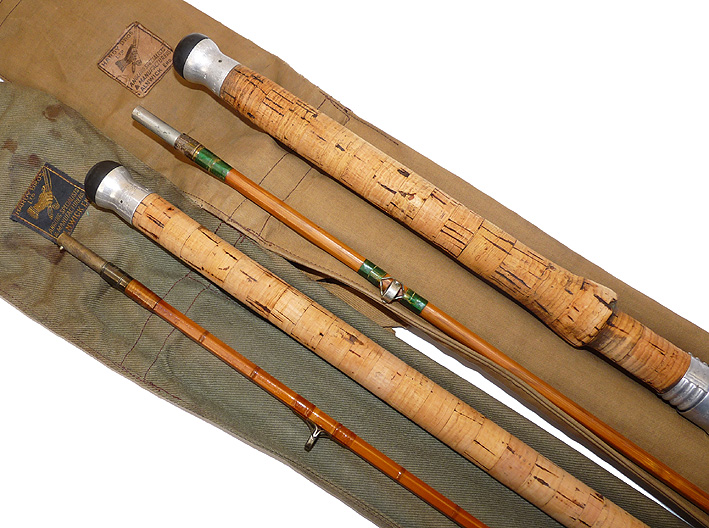 2 x Hardy West Country Palakona cane 7' 2 pce spinning rods for trout chub perch - Image 3