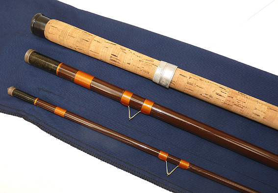 Hardy Matchmaker 12' 3 piece classic hollow glass float rod, best condition - Image 3
