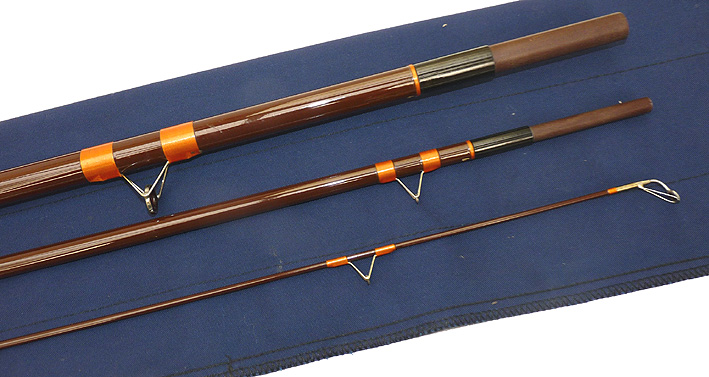 Hardy Matchmaker 12' 3 piece classic hollow glass float rod, best condition - Image 4