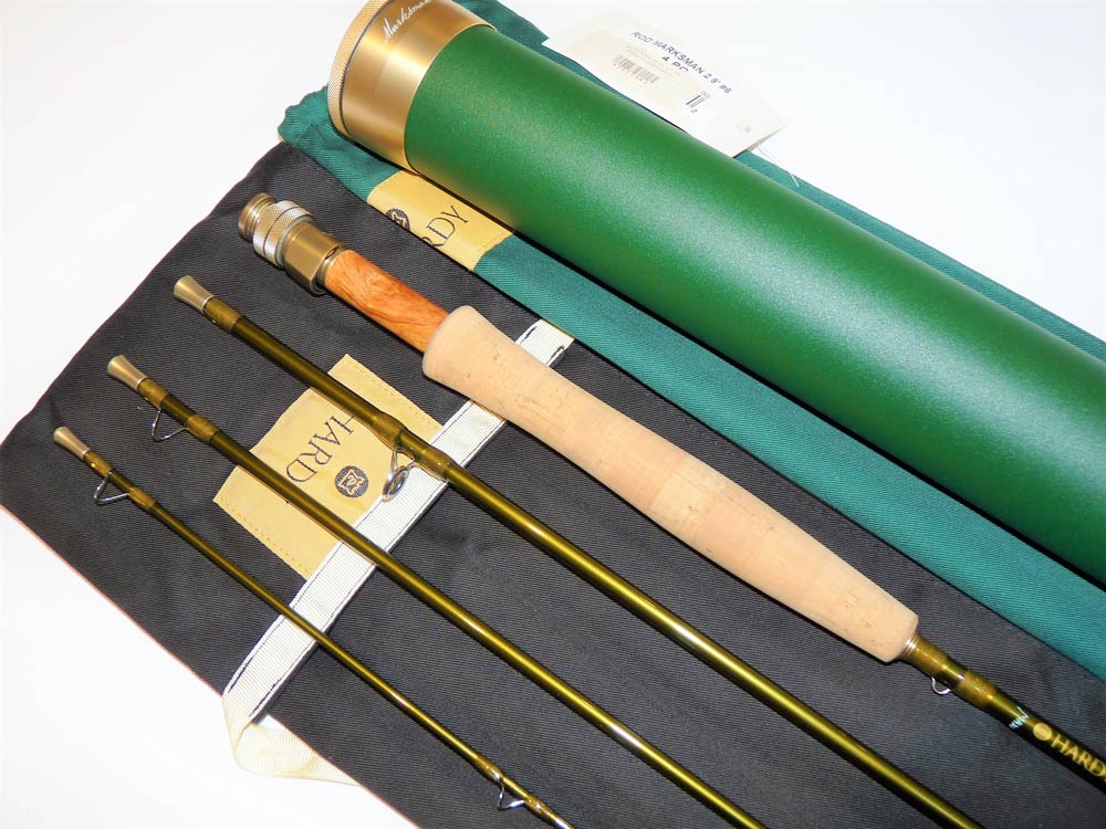 Hardy Marksman 2 trout fly rod 9' 6" with bag, tube and tags unused - Image 2