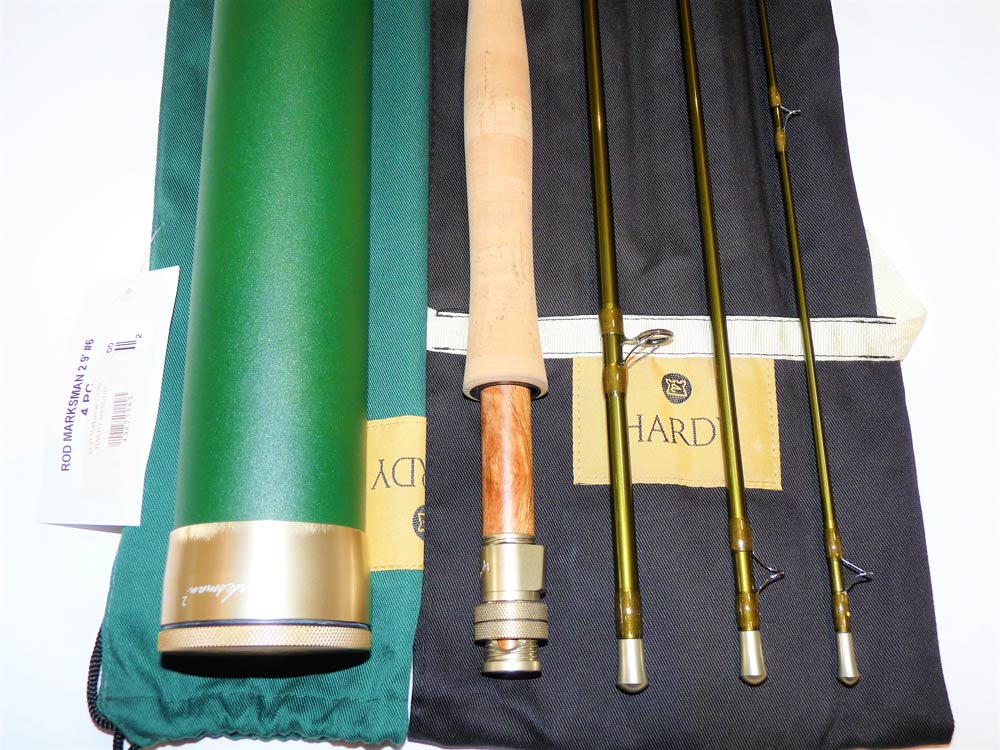 Hardy Marksman 2 trout fly rod 9' 6" with bag, tube and tags unused - Image 7