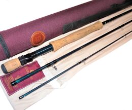 Hardy Perfection Stillwater 3 piece 11' trout fly rod line #7 with tube