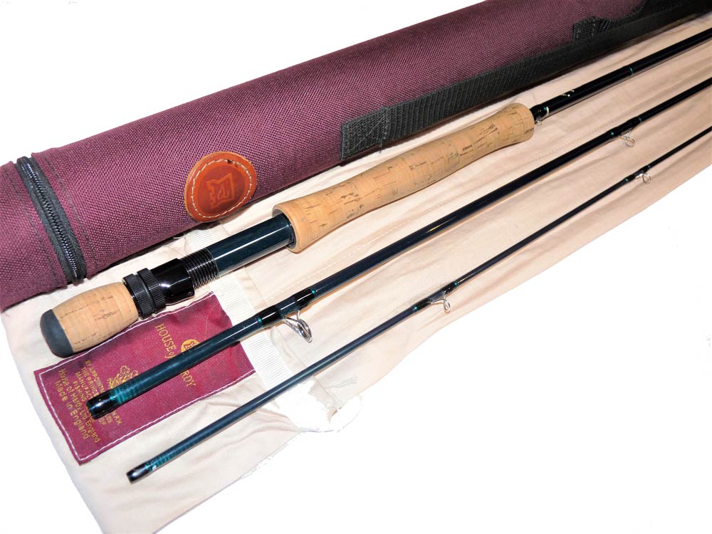 Hardy Perfection Stillwater 3 piece 11' trout fly rod line #7 with tube
