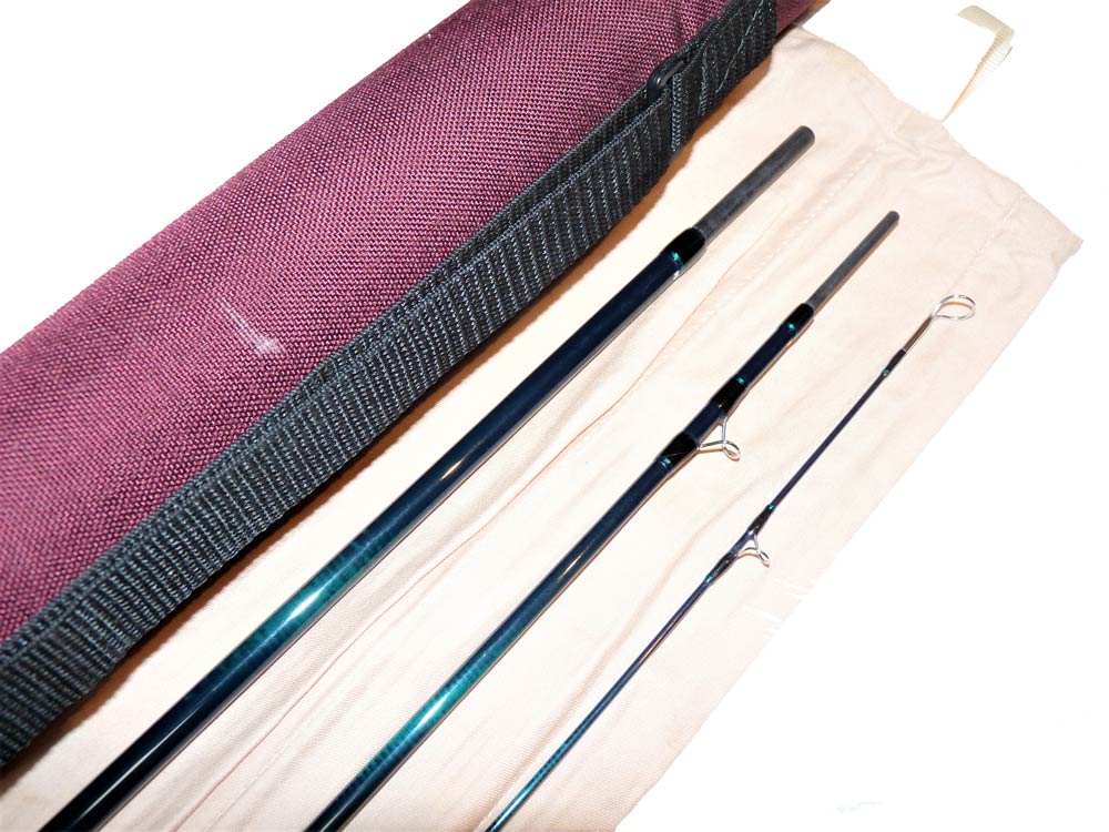 Hardy Perfection Stillwater 3 piece 11' trout fly rod line #7 with tube