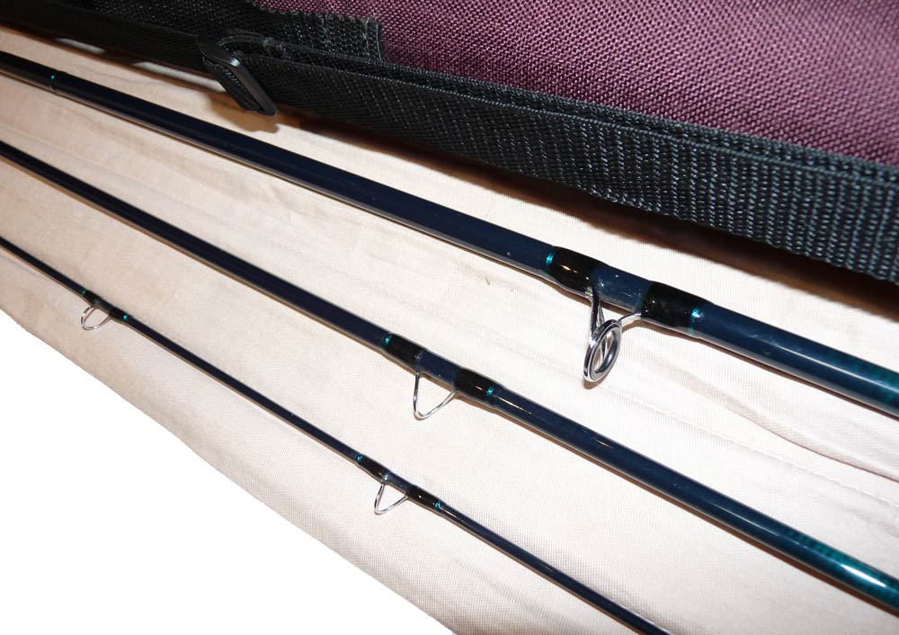 Hardy Perfection Stillwater 3 piece 11' trout fly rod line #7 with tube