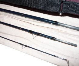 Hardy Perfection Stillwater 3 piece 11' trout fly rod line #7 with tube