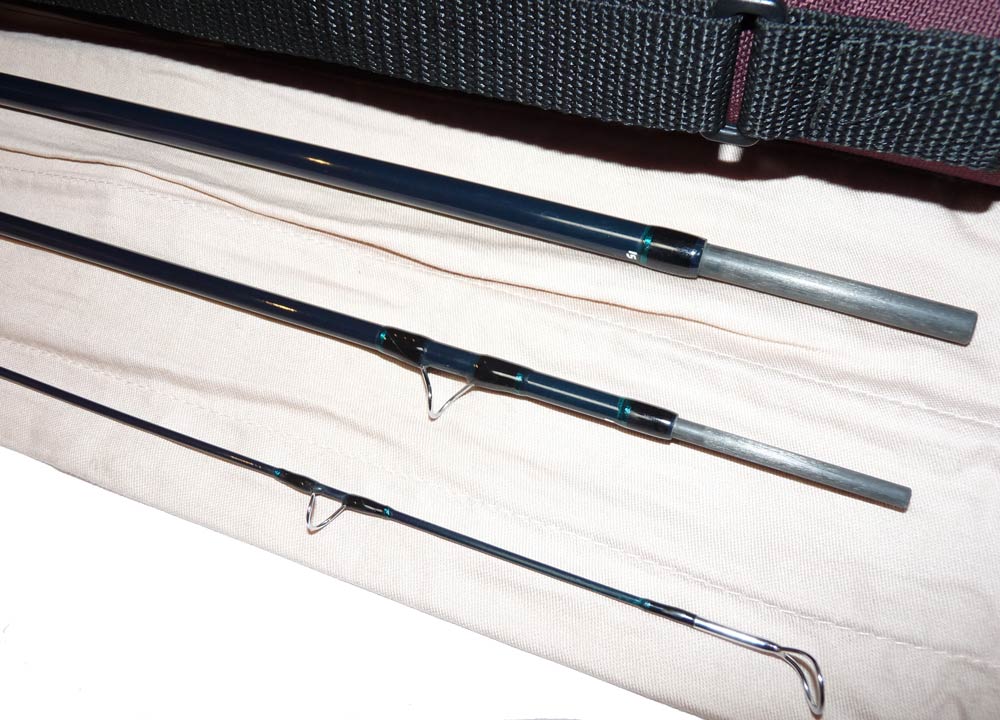 Hardy Perfection Stillwater 3 piece 11' trout fly rod line #7 with tube