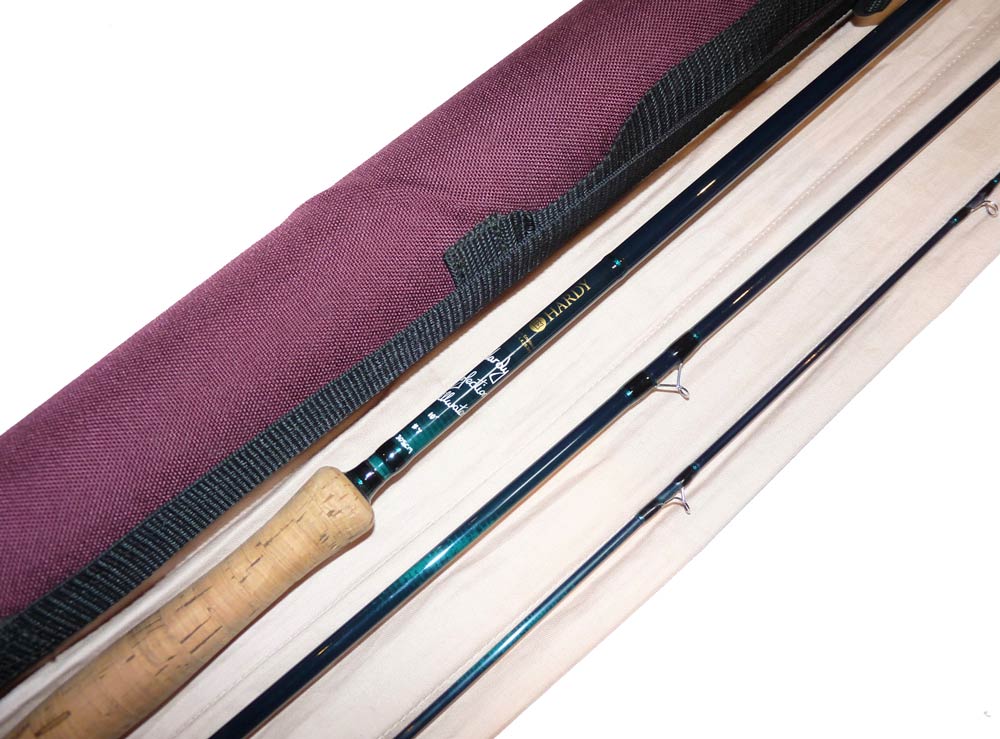Hardy Perfection Stillwater 3 piece 11' trout fly rod line #7 with tube