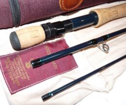 Hardy Perfection Stillwater 3 piece 11' trout fly rod line #7 with tube