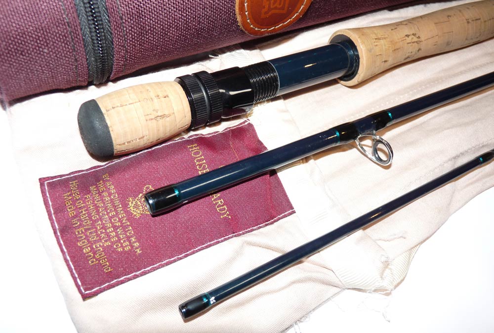 Hardy Perfection Stillwater 3 piece 11' trout fly rod line #7 with tube