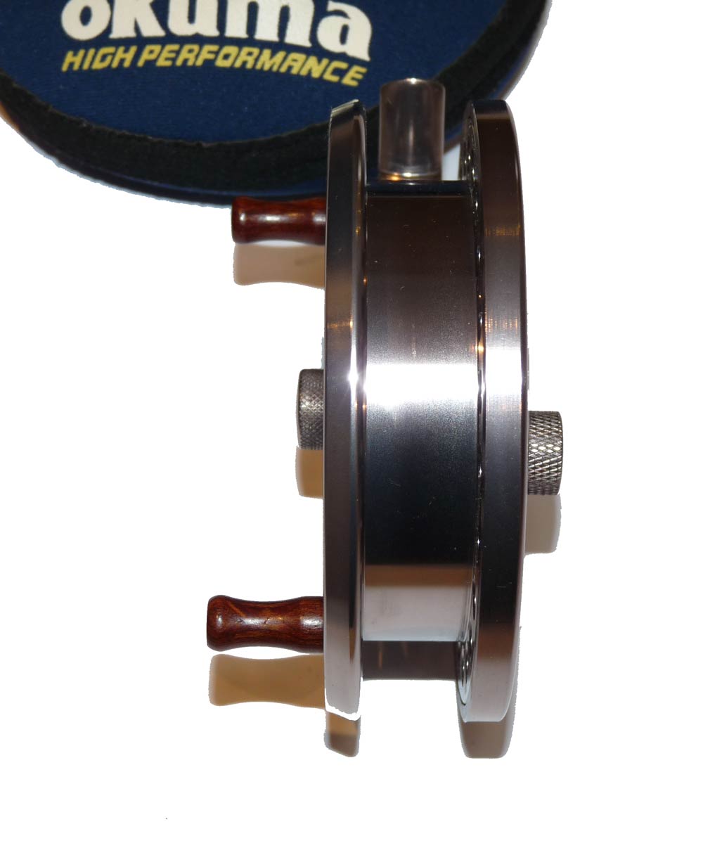 Okuma of Sheffield S1002 centrepin trotting reel 4.5"