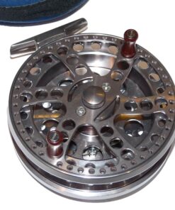 Okuma of Sheffield S1002 centrepin trotting reel 4.5