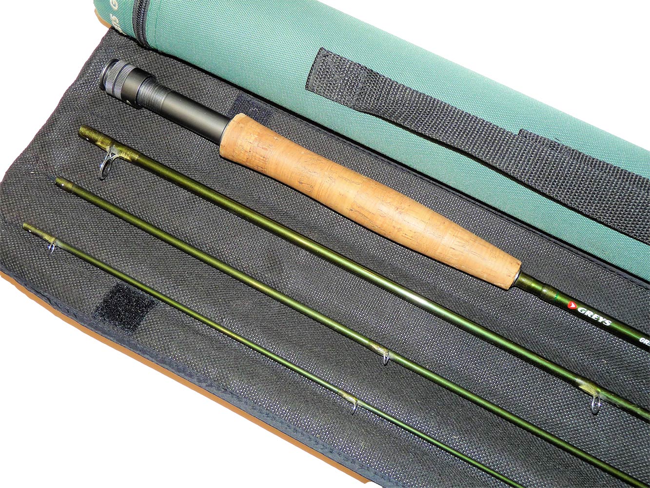 Greys 8' 6" GR30 3 piece trout fly rod line #5 with tube