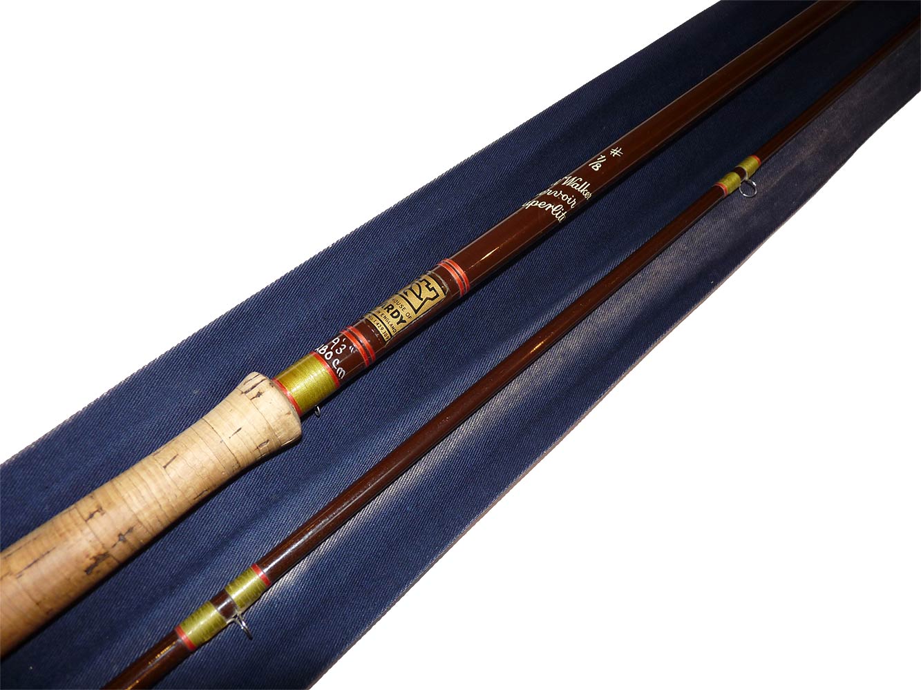 Hardy Richard Walker 2 piece Reservoir Superlite 9' 3" rod line #7/8 - Image 5